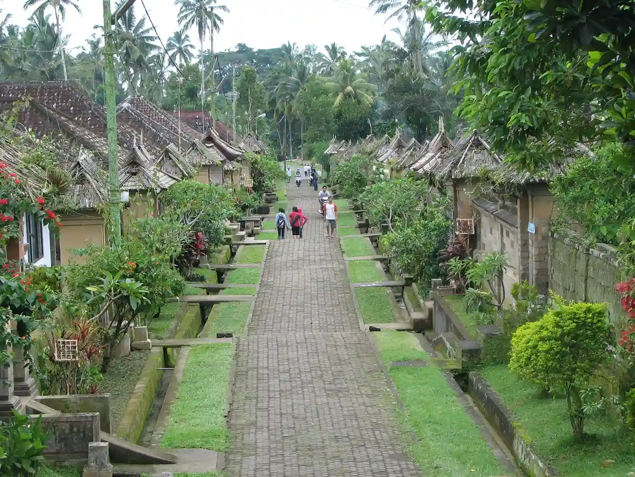 Penglipuran traditional village lane, Bangli